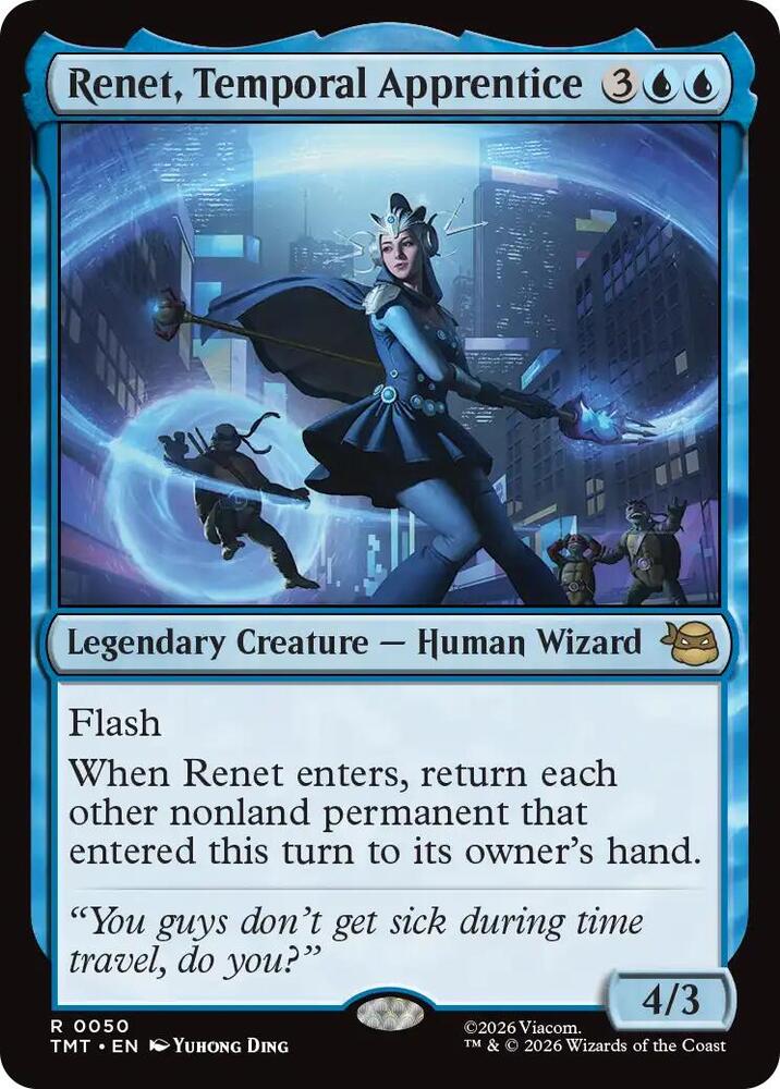 Renet, Temporal Apprentice [Teenage Mutant Ninja Turtles] 50