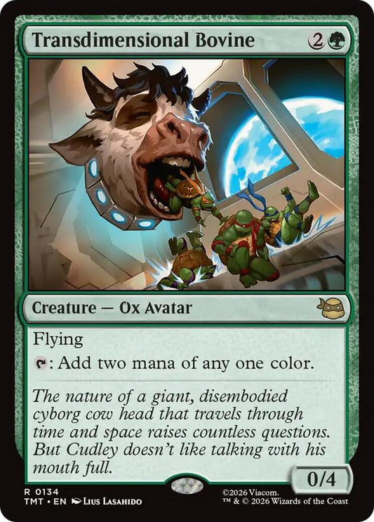 Transdimensional Bovine [Teenage Mutant Ninja Turtles] 134