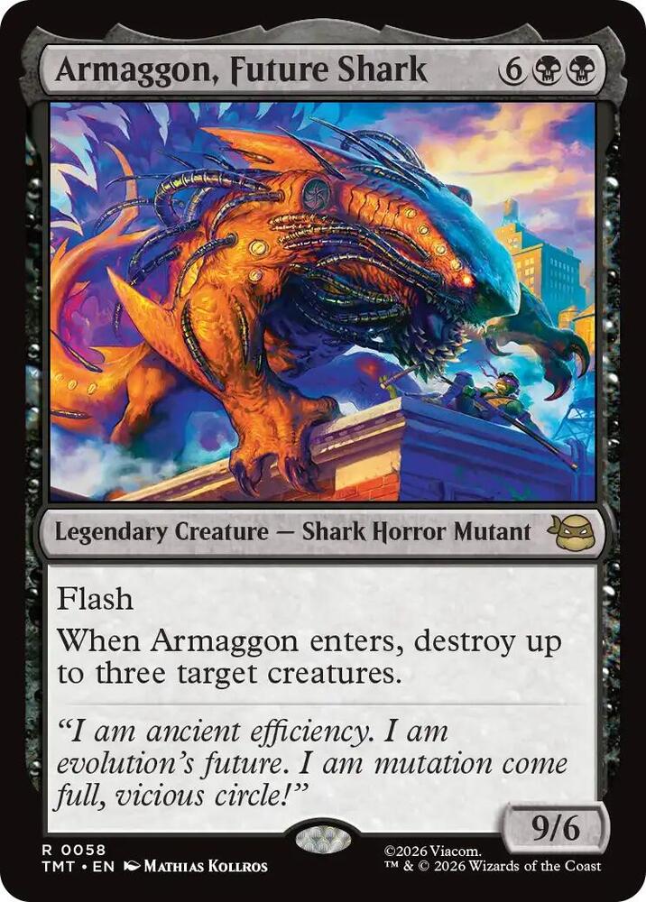 Armaggon, Future Shark [Teenage Mutant Ninja Turtles] 58