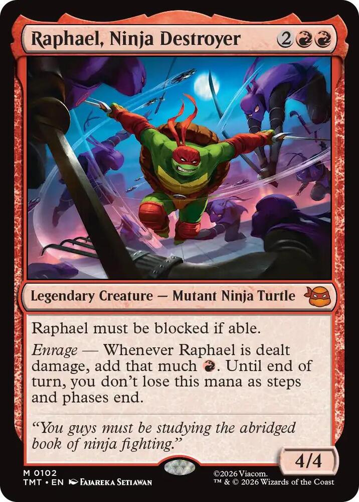 Raphael, Ninja Destroyer [Teenage Mutant Ninja Turtles] 102