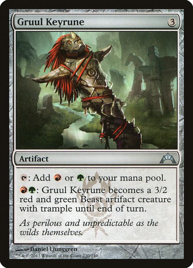 Gruul Keyrune [Gatecrash] 230