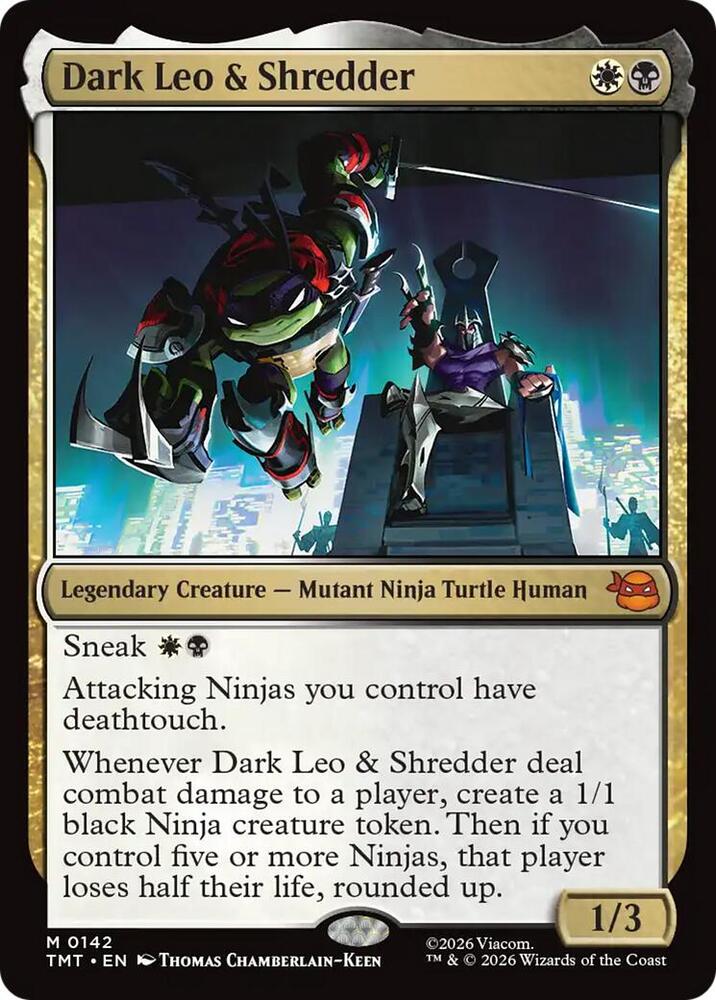 Dark Leo & Shredder [Teenage Mutant Ninja Turtles] 142