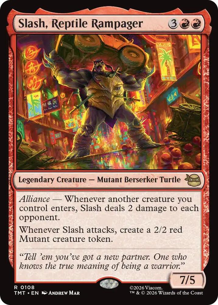 Slash, Reptile Rampager [Teenage Mutant Ninja Turtles] 108