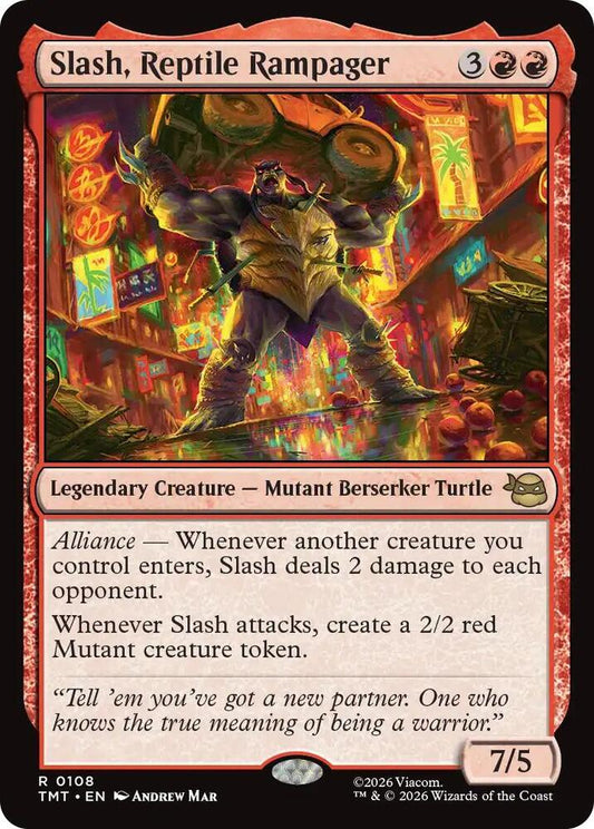 Slash, Reptile Rampager [Teenage Mutant Ninja Turtles] 108