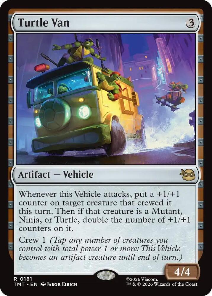 Turtle Van [Teenage Mutant Ninja Turtles] 181