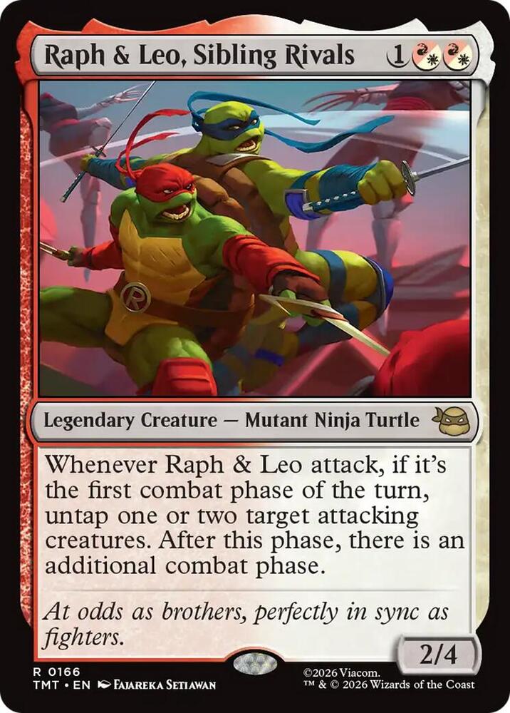 Raph & Leo, Sibling Rivals [Teenage Mutant Ninja Turtles] 166