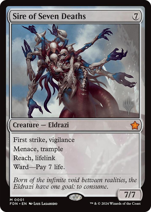 Sire of Seven Deaths [Promo Pack: Lorwyn Eclipsed] 1
