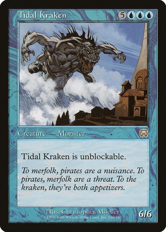 Tidal Kraken [Mercadian Masques] 110