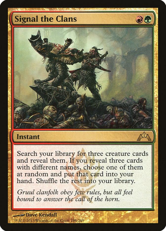 Signal the Clans [Gatecrash] 194