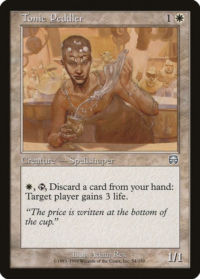 Tonic Peddler [Mercadian Masques] 54