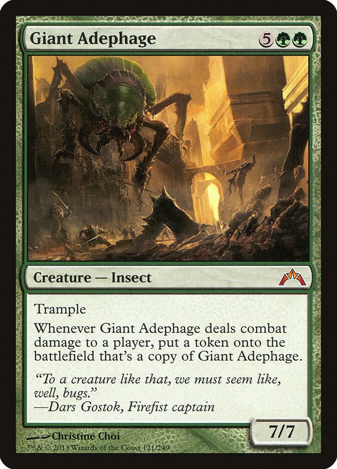 Giant Adephage [Gatecrash] 121