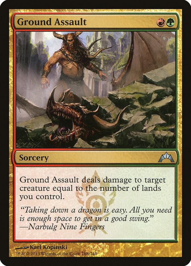 Ground Assault [Gatecrash] 168