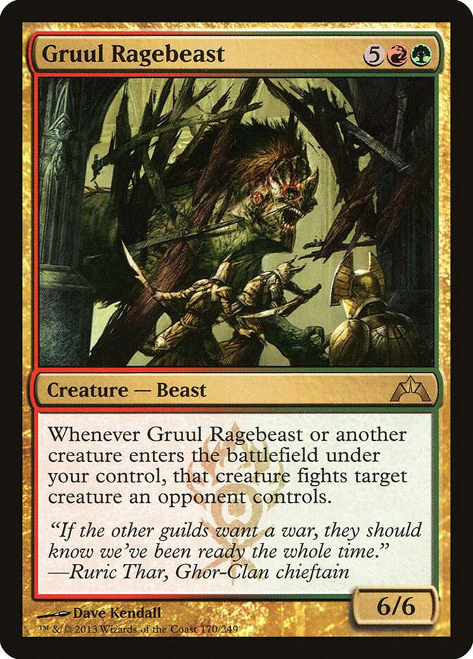 Gruul Ragebeast [Gatecrash] 170