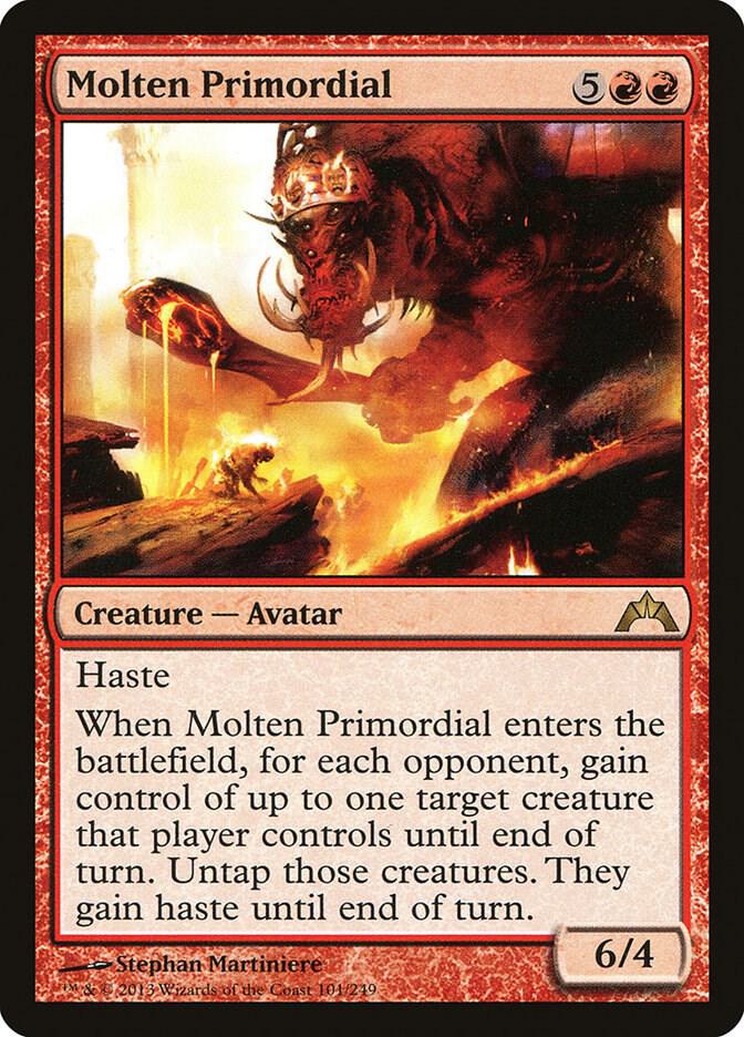 Molten Primordial [Gatecrash] 101