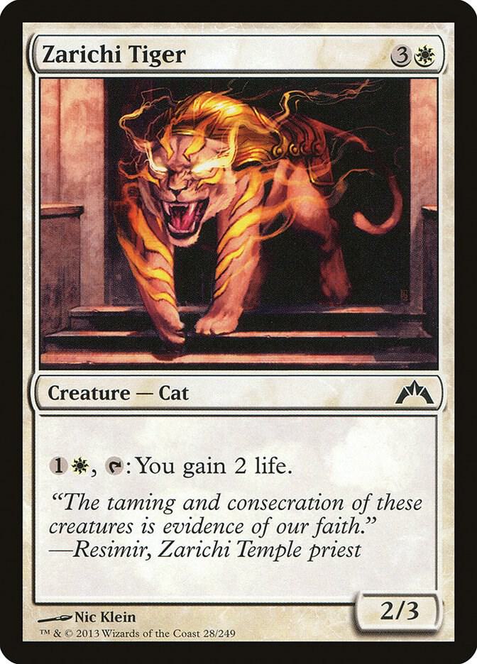 Zarichi Tiger [Gatecrash] 28