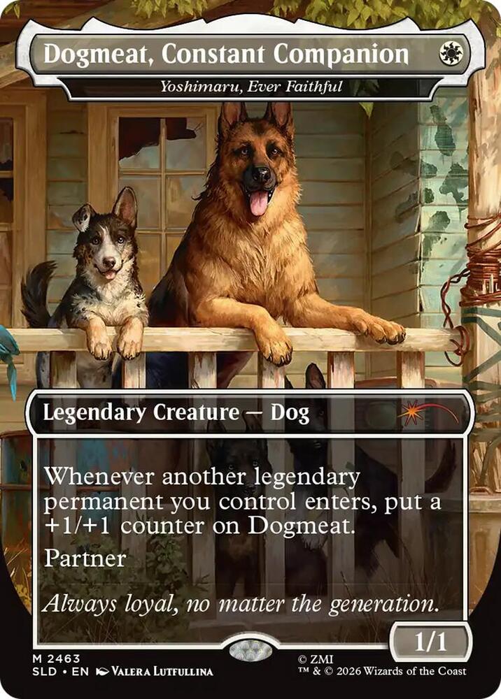Dogmeat, Constant Companion - Yoshimaru, Ever Faithful [Secret Lair Drop Series] 2463