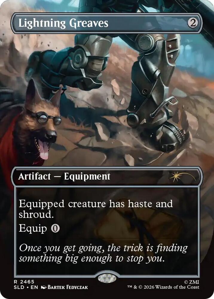 Lightning Greaves (2465) [Secret Lair Drop Series] 2465