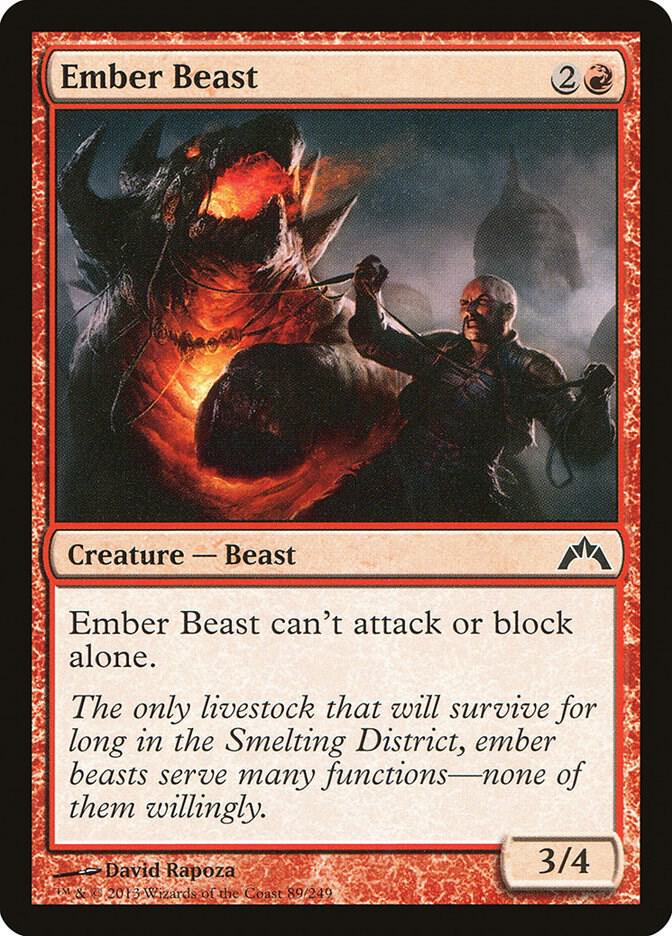 Ember Beast [Gatecrash] 89