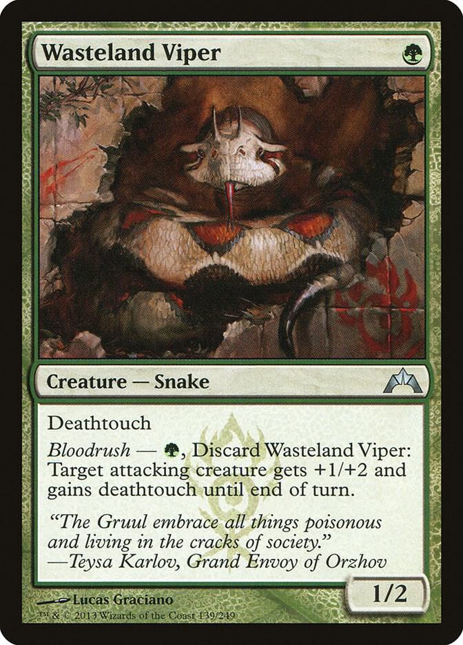 Wasteland Viper [Gatecrash] 139