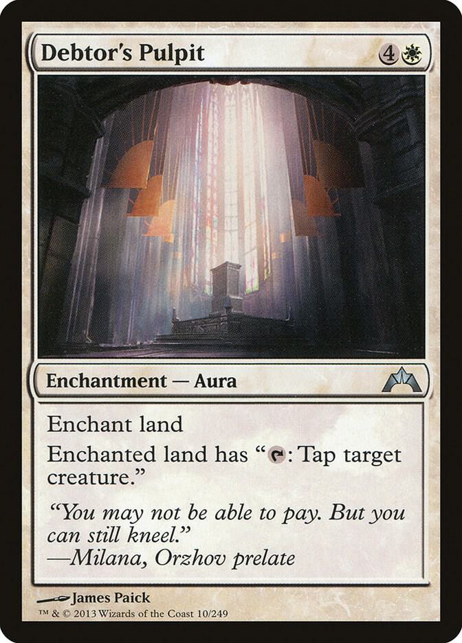 Debtor's Pulpit [Gatecrash] 10