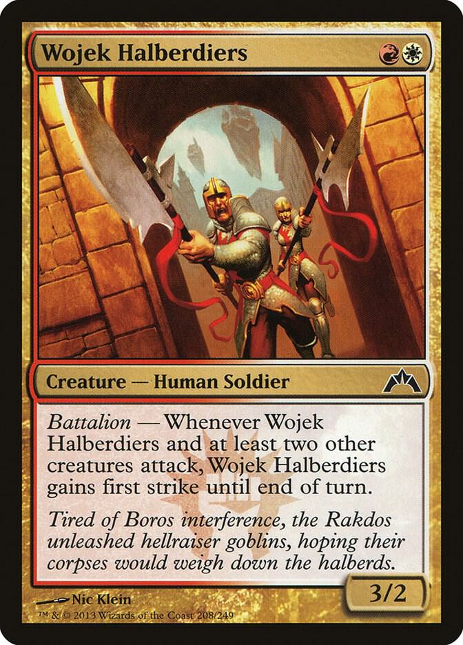 Wojek Halberdiers [Gatecrash] 208