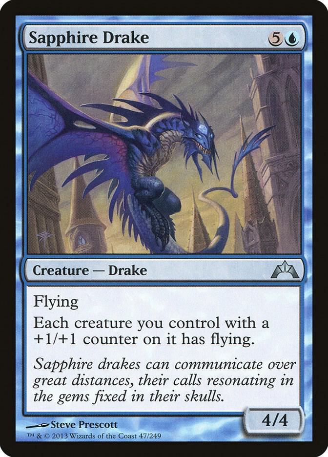 Sapphire Drake [Gatecrash] 47