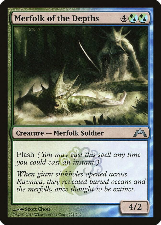 Merfolk of the Depths [Gatecrash] 221