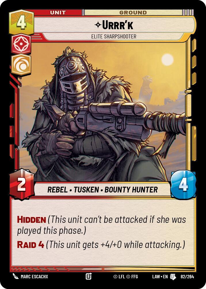 Urrr'k - Elite Sharpshooter [A Lawless Time] 82/264