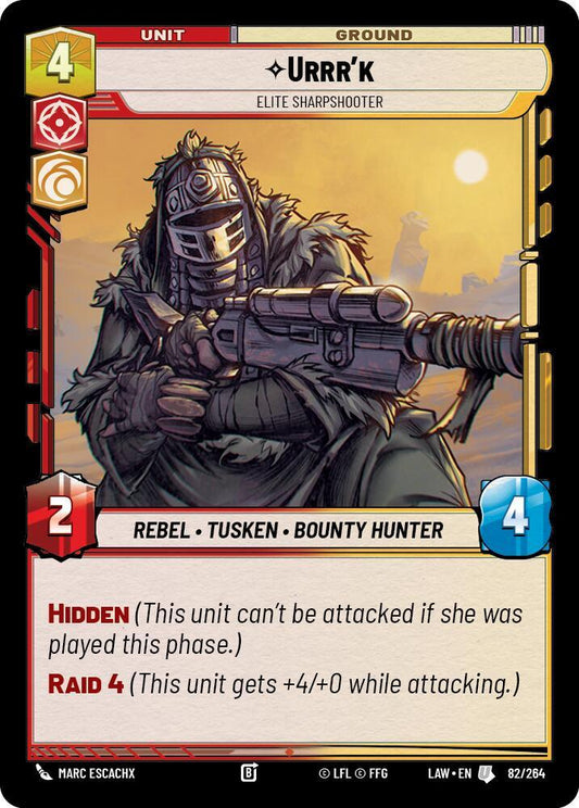 Urrr'k - Elite Sharpshooter [A Lawless Time] 82/264