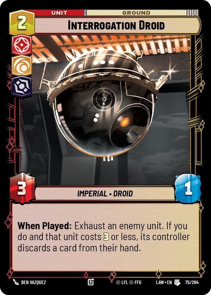 Interrogation Droid [A Lawless Time] 75/264