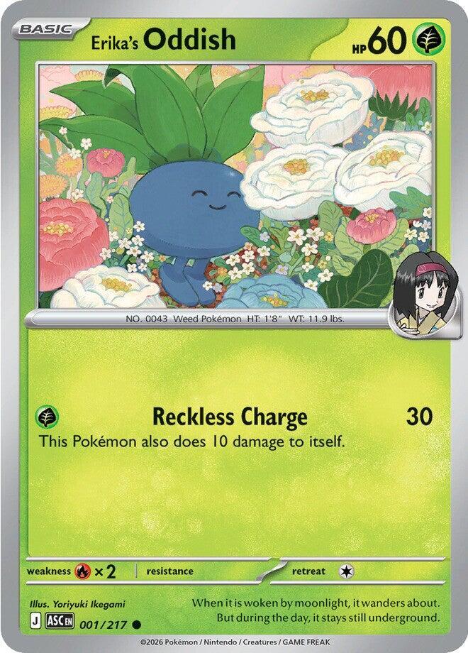 Erika's Oddish [ME: Ascended Heroes] 001/217