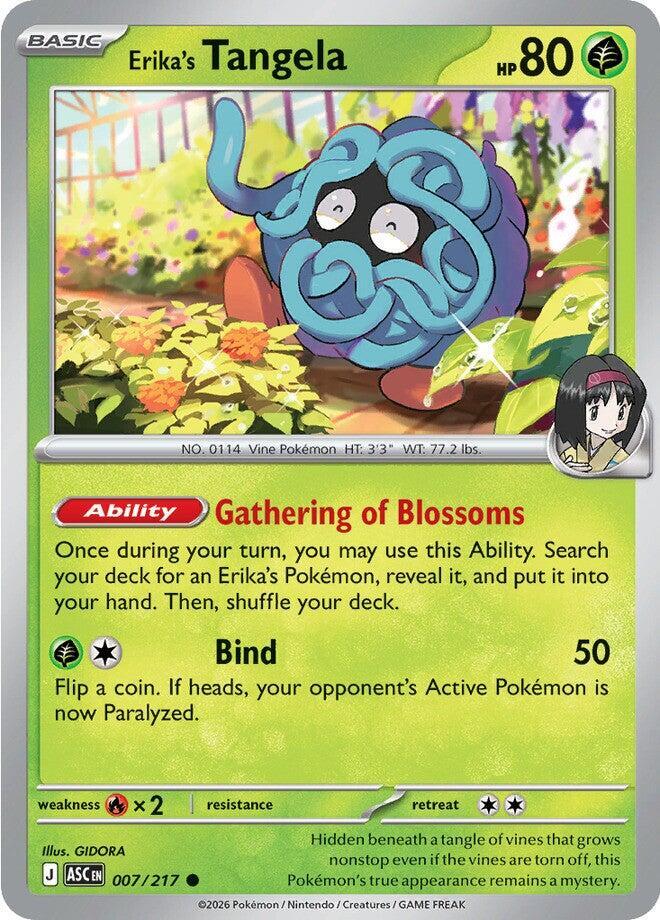 Erika's Tangela - 007/217 [ME: Ascended Heroes] 007/217