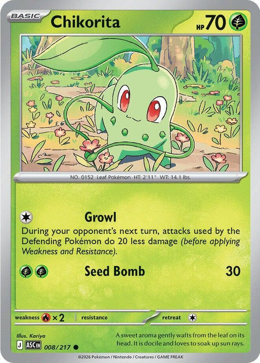 Chikorita [ME: Ascended Heroes] 008/217