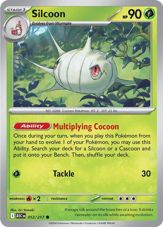 Silcoon [ME: Ascended Heroes] 012/217