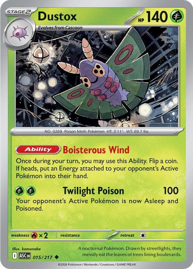 Dustox - 015/217 [ME: Ascended Heroes] 015/217
