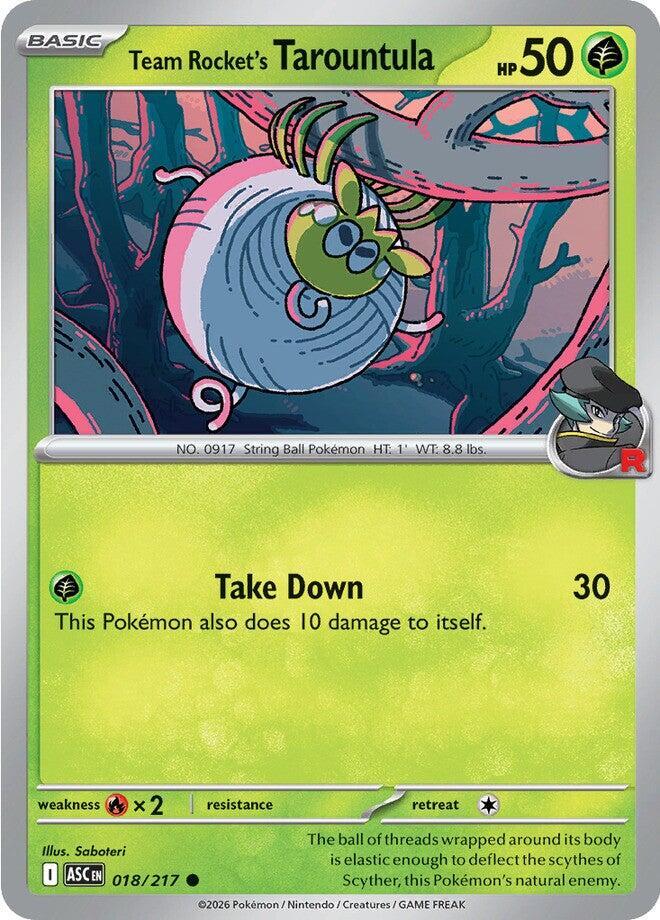 Team Rocket's Tarountula [ME: Ascended Heroes] 018/217