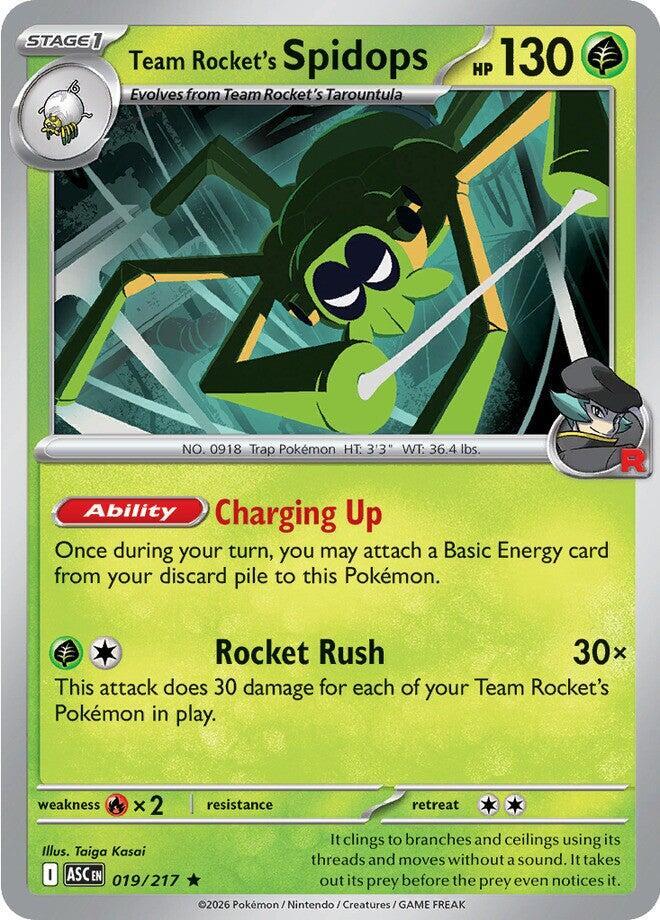 Team Rocket's Spidops [ME: Ascended Heroes] 019/217