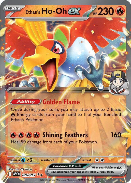 Ethan's Ho-Oh ex [ME: Ascended Heroes] 026/217
