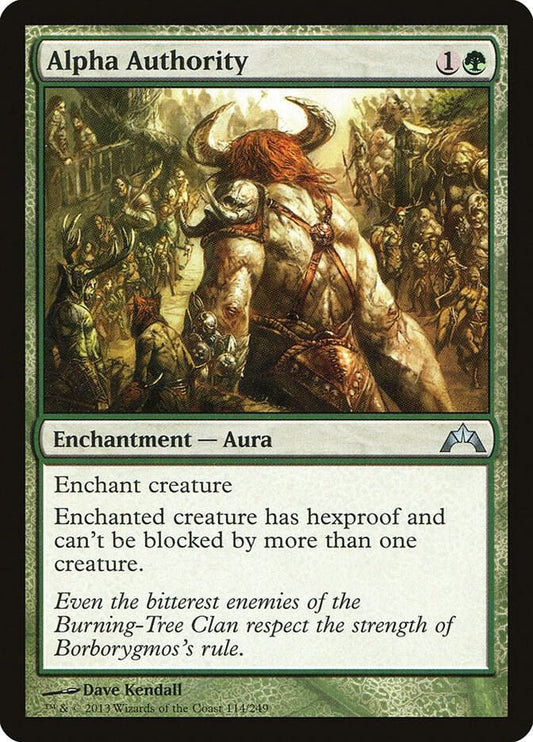 Alpha Authority [Gatecrash] 114