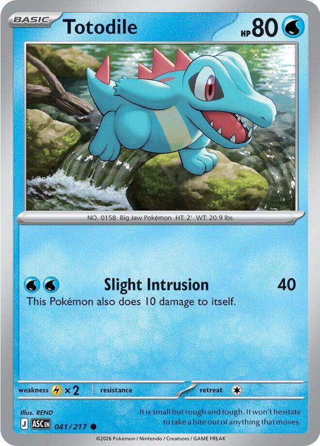 Totodile [ME: Ascended Heroes] 041/217