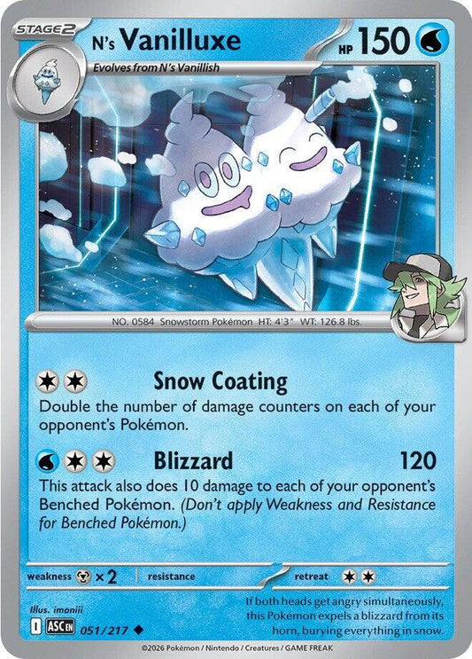 N's Vanilluxe [ME: Ascended Heroes] 051/217