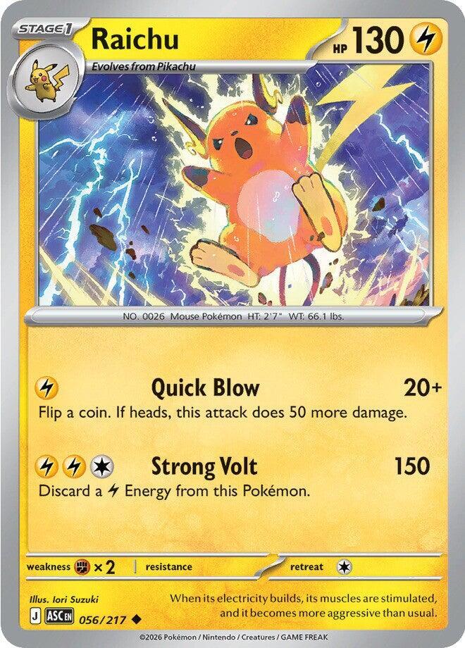 Raichu [ME: Ascended Heroes] 056/217