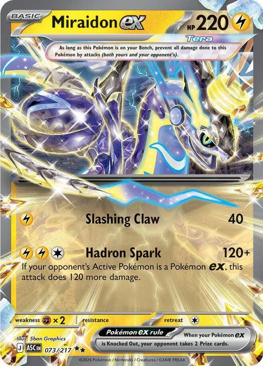Miraidon ex [ME: Ascended Heroes] 073/217