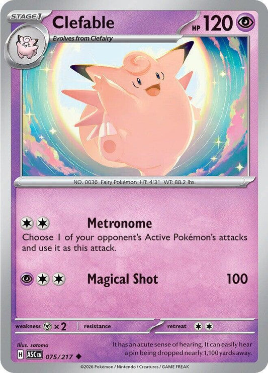 Clefable [ME: Ascended Heroes] 075/217