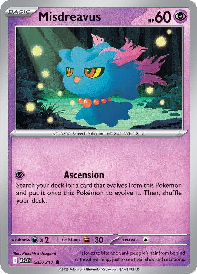 Misdreavus - 085/217 [ME: Ascended Heroes] 085/217