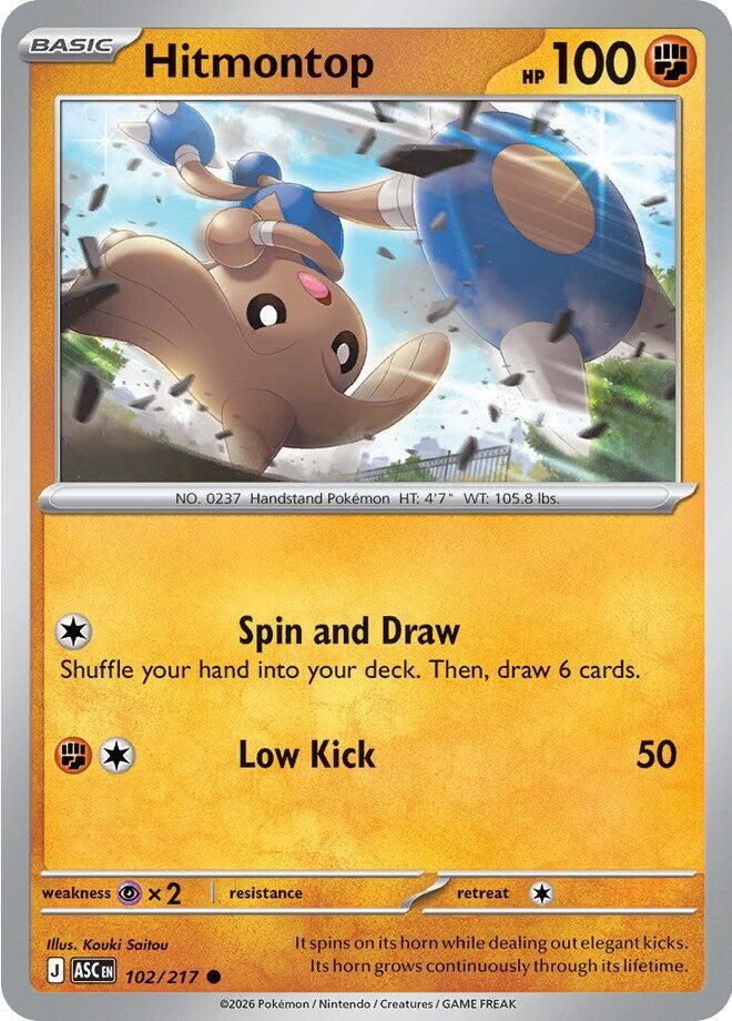 Hitmontop - 102/217 [ME: Ascended Heroes] 102/217