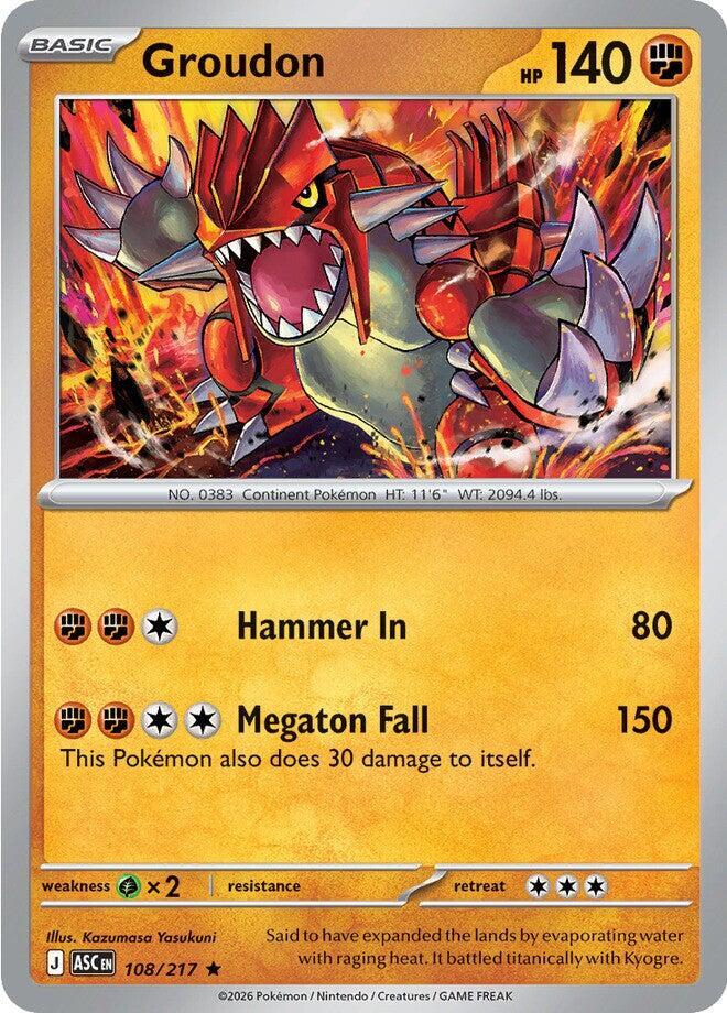Groudon [ME: Ascended Heroes] 108/217
