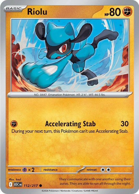 Riolu [ME: Ascended Heroes] 112/217