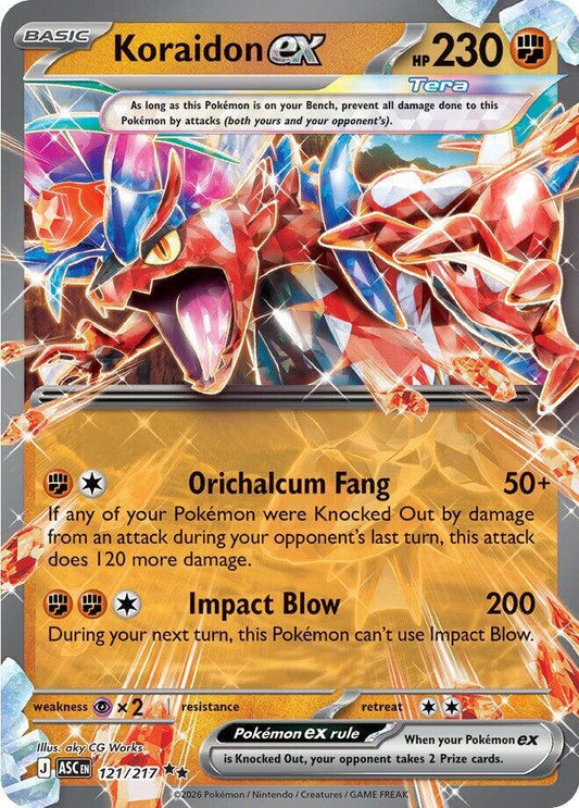 Koraidon ex [ME: Ascended Heroes] 121/217