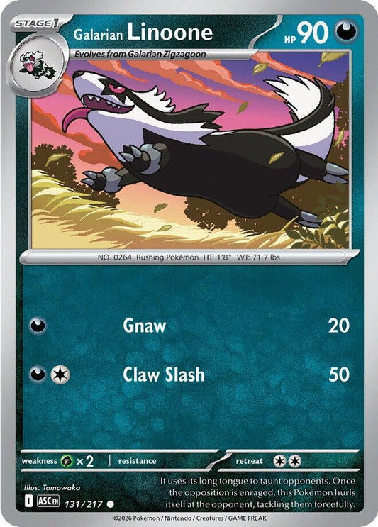 Galarian Linoone [ME: Ascended Heroes] 131/217